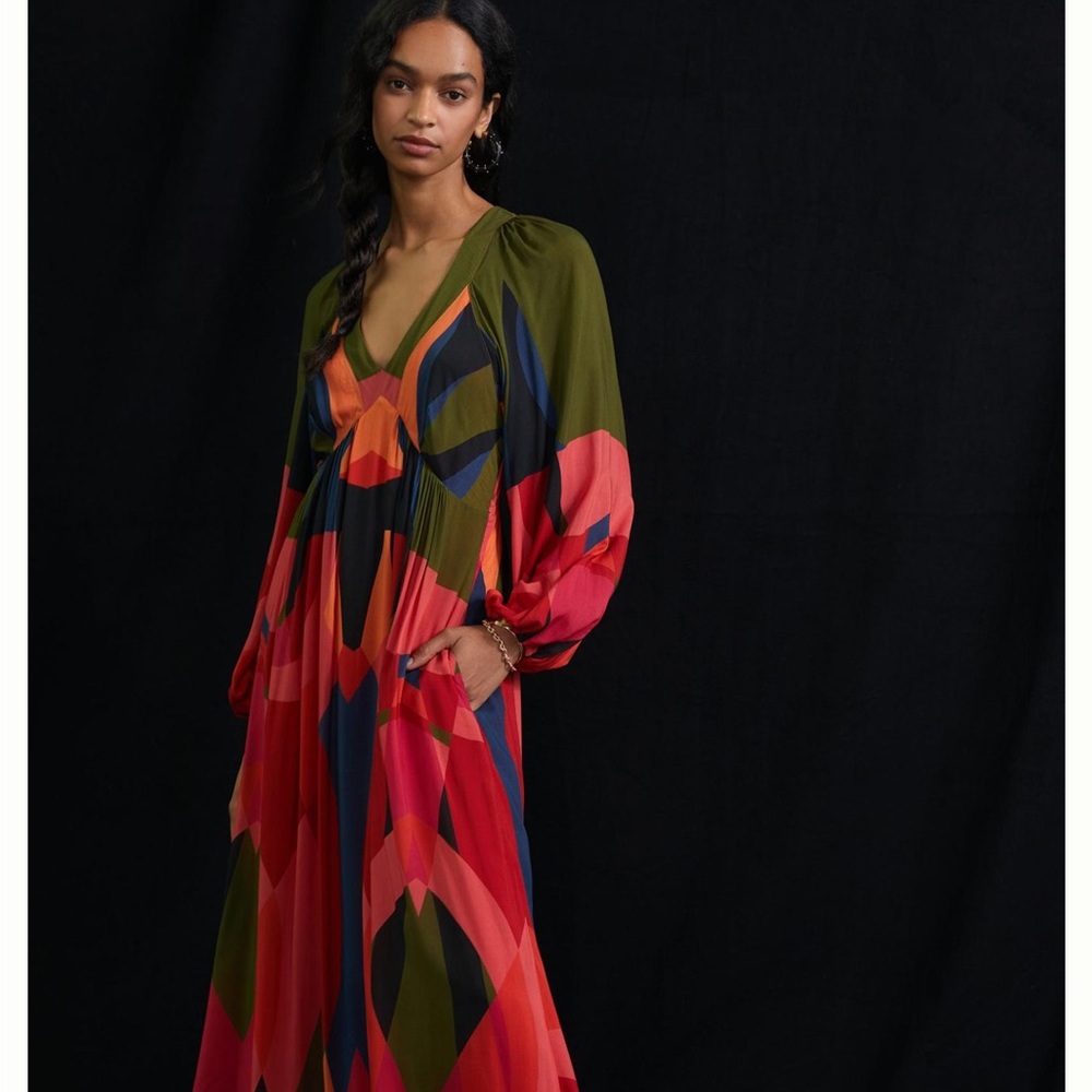FARM Rio Multicolor Maxi Dress - Picture 2 of 7